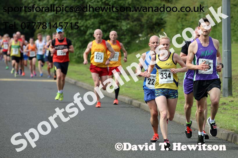 Newton Aycliffe 10k Road Race, County Durham. Photo: David T. Hewitson/Sports for All Pics